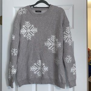 Shein Size 2XL Snowflake Sweater